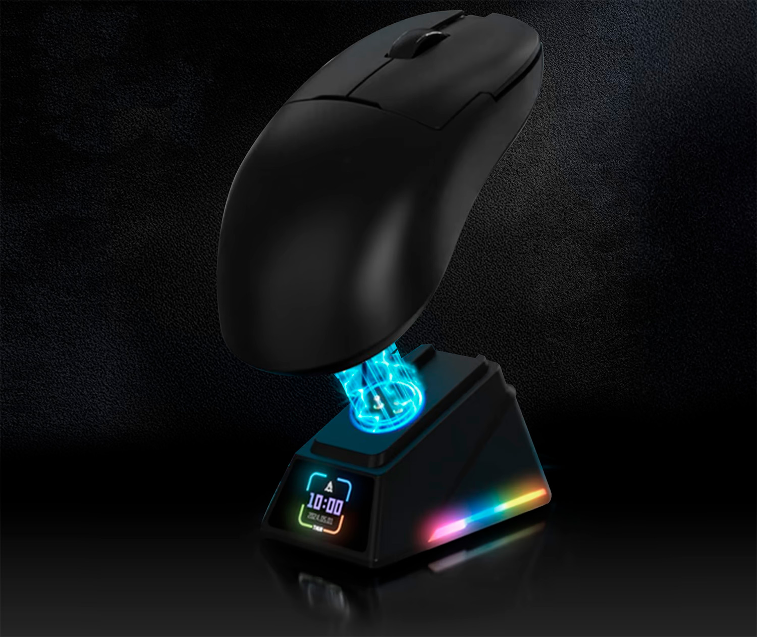 Бездротова миша Ajazz AJ159 APEX 8000 Гц із сенсором PixArt 3950 та зарядною станцією